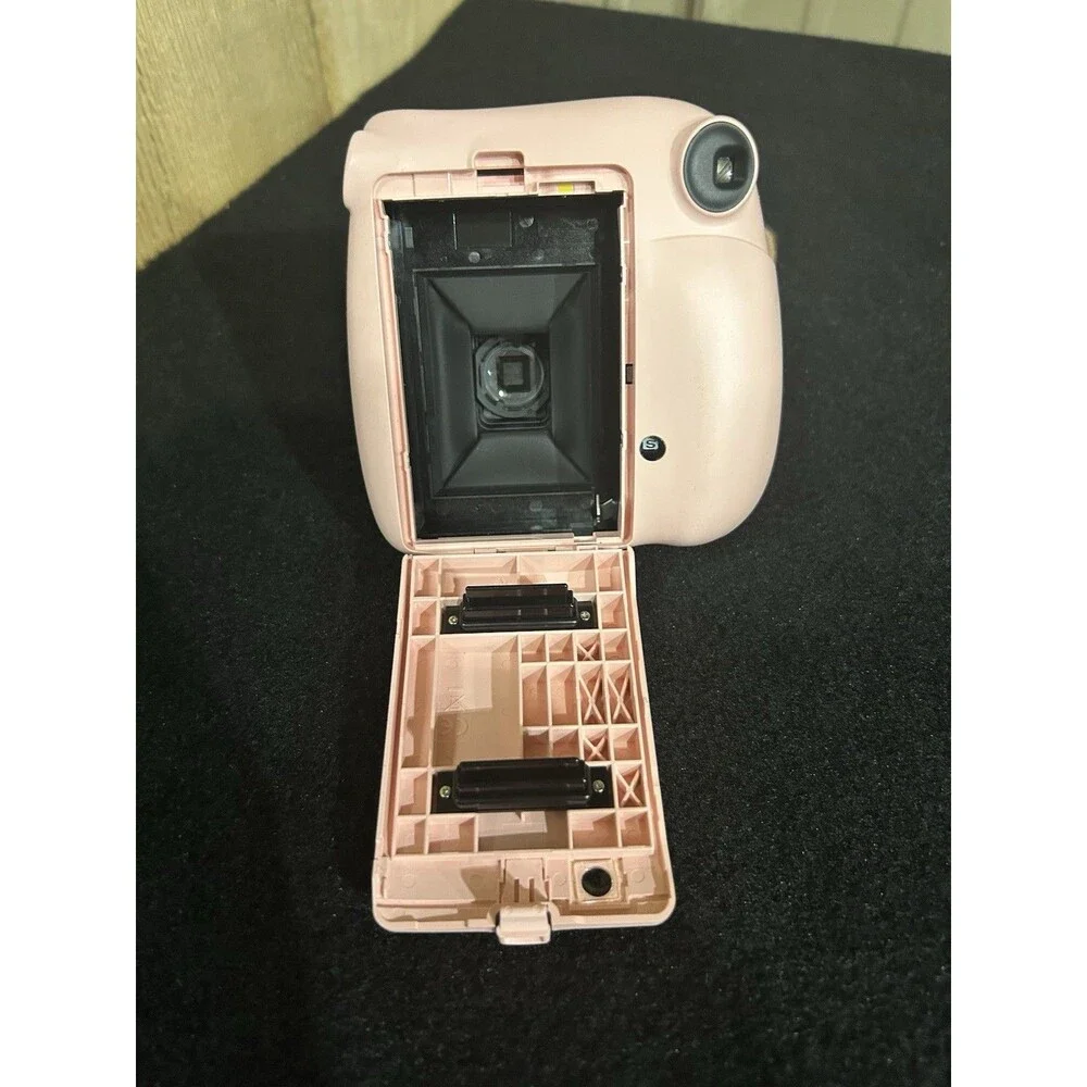 Pink Fujifilm Instax Mini 7+ Plus Instant Camera Tested Excellent Condition B-17